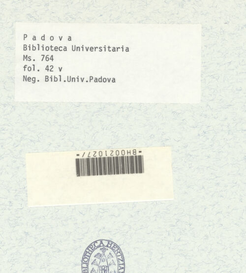 Rückseite von bh389454_recto