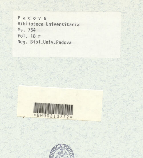 Rückseite von bh390075_recto