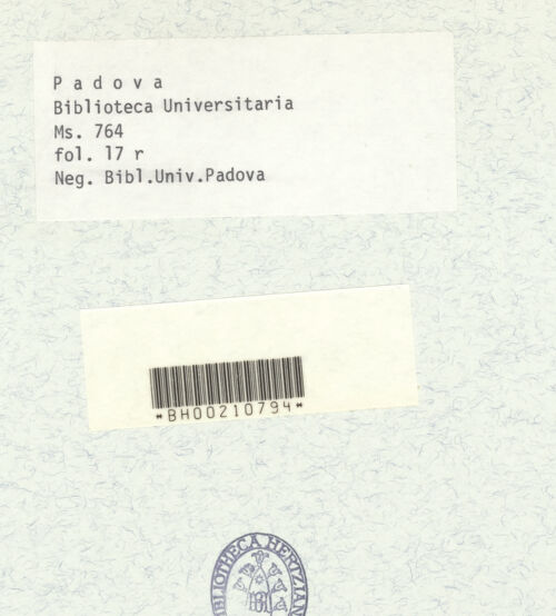 Rückseite von bh390077_recto