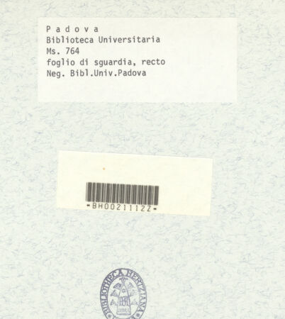 Rückseite von bh390091_recto