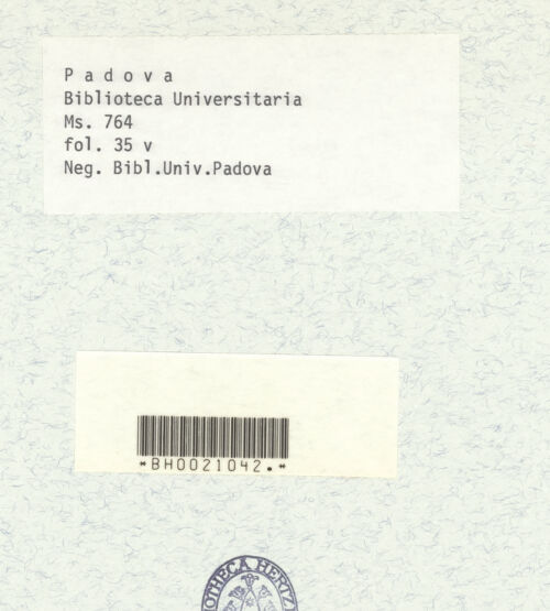 Rückseite von bh390095_recto