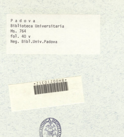 Rückseite von bh390105_recto