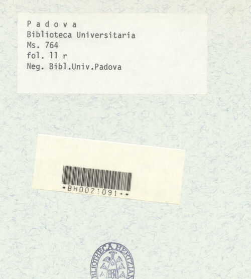 Rückseite von bh390119_recto