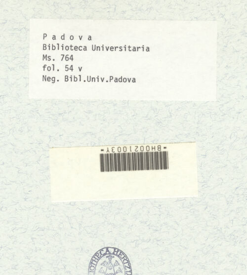 Rückseite von bh390122_recto