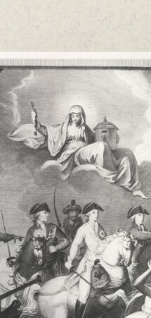 Rückseite von Gabinetto Nazionale delle Stampe [http://creativecommons.org/publicdomain/mark/1.0/] Die europäischen Herrscher bekämpfen verbündet die Französische Revolution - , bh391204. Foto.