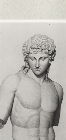 Rückseite von Istituto Nazionale per la Grafica [http://creativecommons.org/publicdomain/mark/1.0/] Giovanni Volpato - Raphael Morghen, "Principes du dessin...", Roma 1786Der Genius des Vatikan (Bl 23) - , bh391226. Foto.
