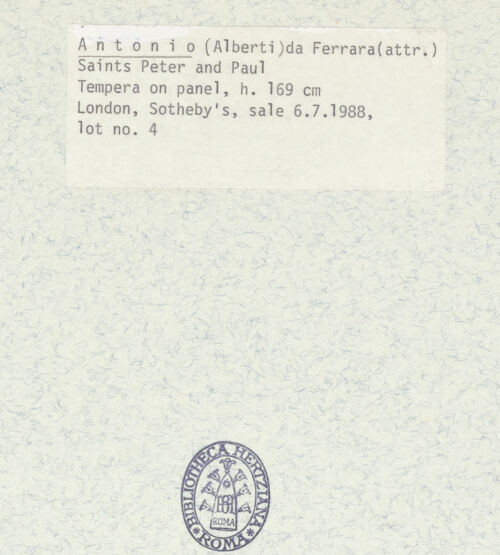 Rückseite von bh392445_recto