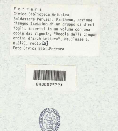 Rückseite von bh392549_recto