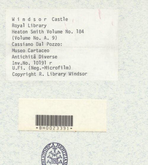 Rückseite von bh395541_recto