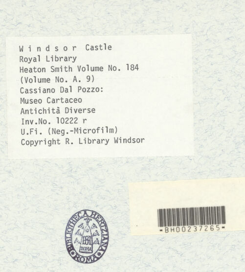 Rückseite von bh395906_recto