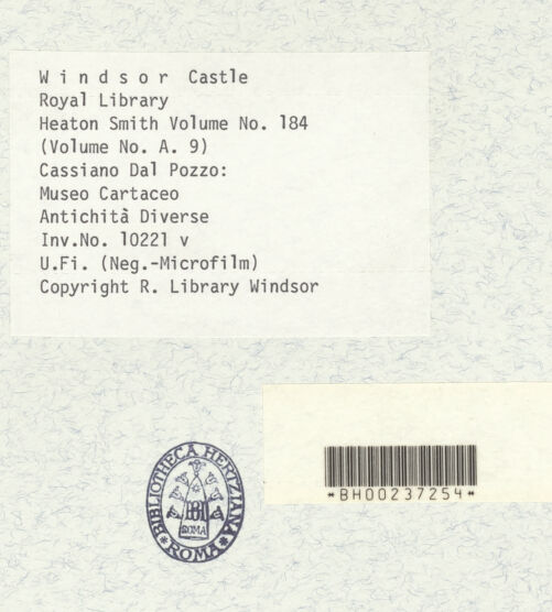 Rückseite von bh395909_recto