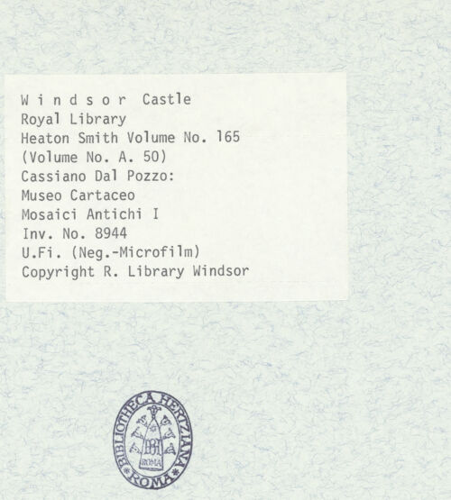 Rückseite von bh395941_recto