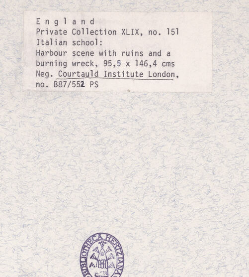 Rückseite von bh396028_recto