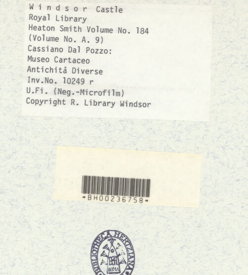 Rückseite von bh396092_recto