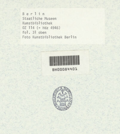 Rückseite von bh396339_recto