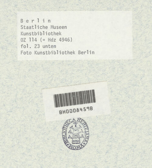 Rückseite von bh396363_recto