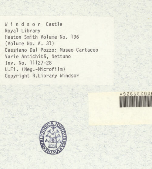 Rückseite von bh396532_recto