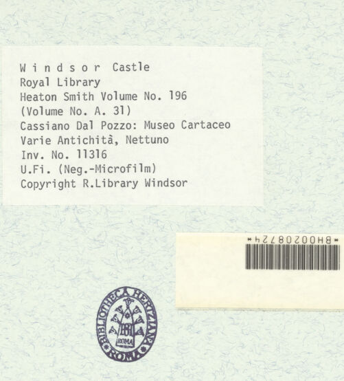 Rückseite von bh396565_recto