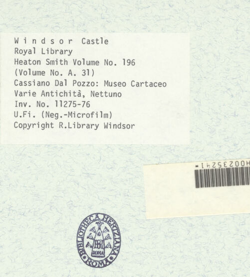 Rückseite von bh396587_recto