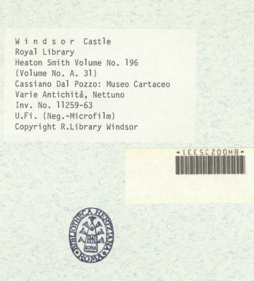 Rückseite von bh396589_recto