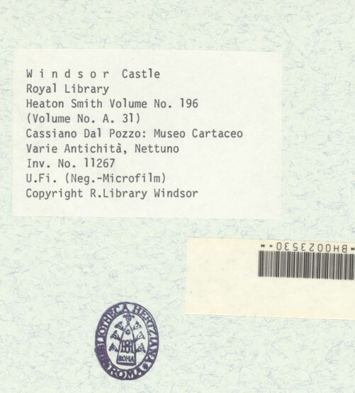 Rückseite von bh396592_recto