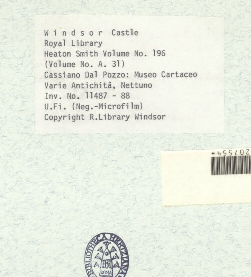 Rückseite von bh396677_recto