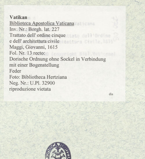 Rückseite von bh396861_recto