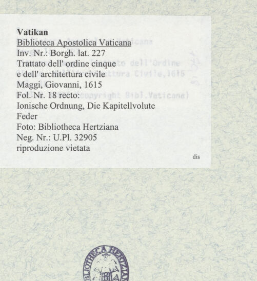 Rückseite von bh396865_recto