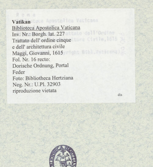 Rückseite von bh396867_recto