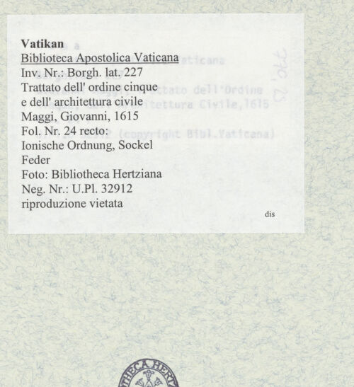 Rückseite von bh396972_recto