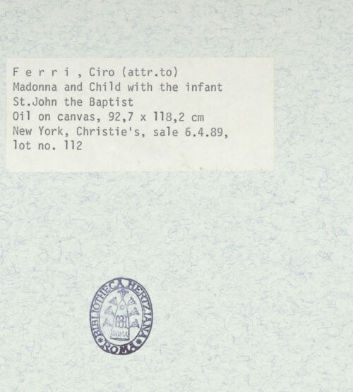 Rückseite von bh398367_recto