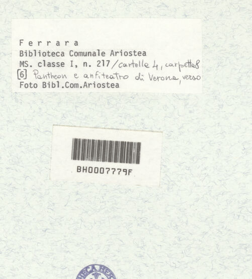 Rückseite von bh399157_recto