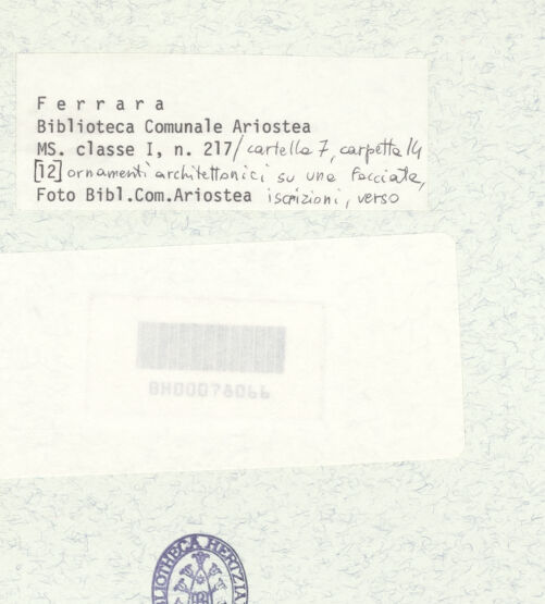 Rückseite von bh399171_recto