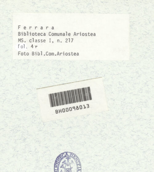 Rückseite von bh399285_recto