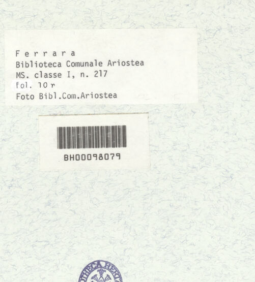 Rückseite von bh399287_recto