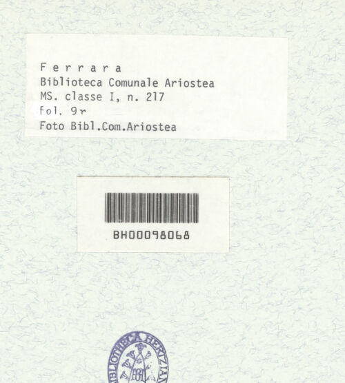 Rückseite von bh399288_recto