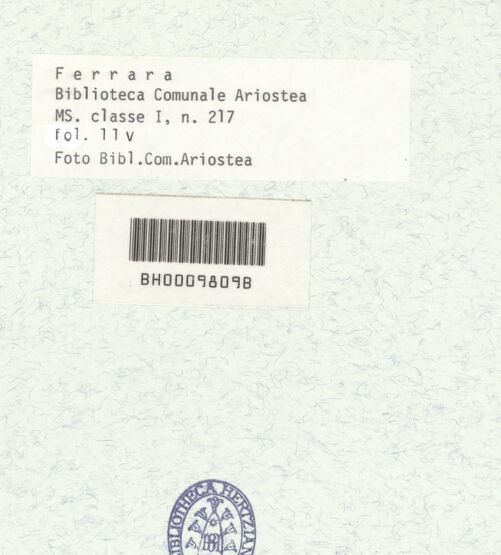 Rückseite von bh399291_recto