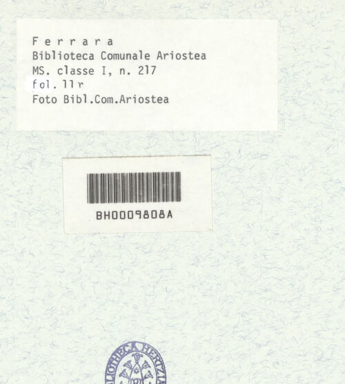 Rückseite von bh399292_recto