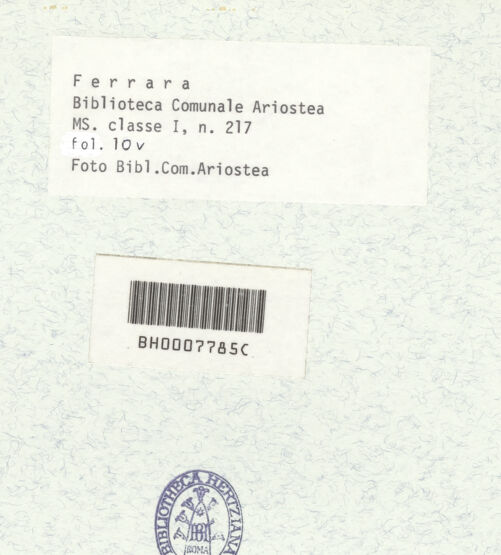 Rückseite von bh399293_recto