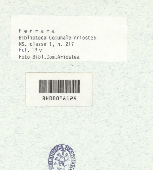 Rückseite von bh399294_recto