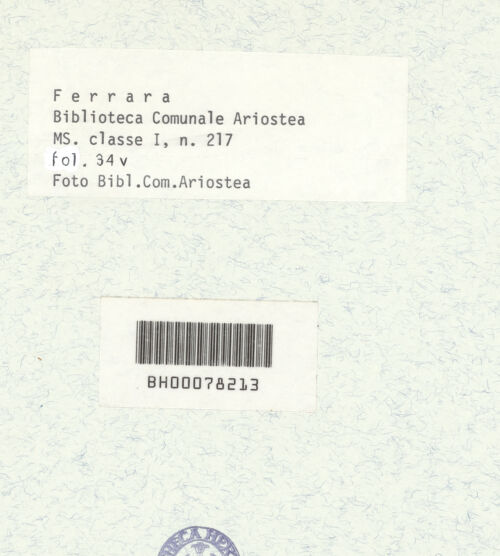 Rückseite von bh399335_recto