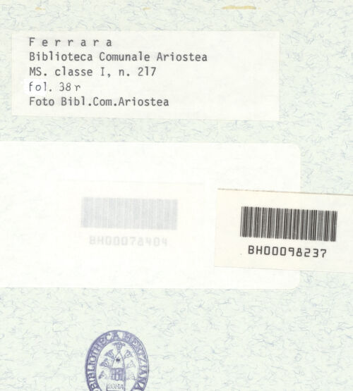 Rückseite von bh399339_recto