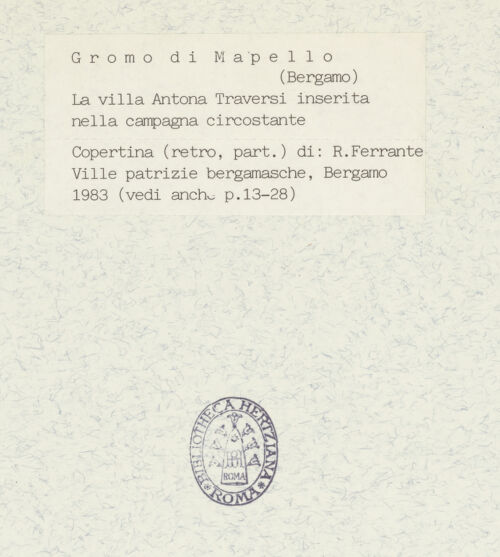 Rückseite von bh399471_recto