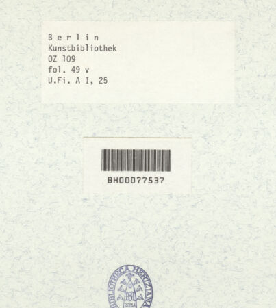 Rückseite von bh399730_recto