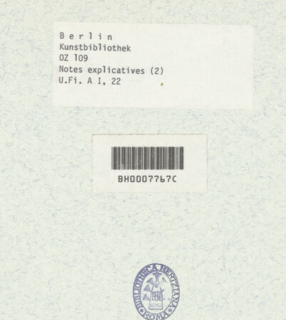 Rückseite von bh399744_recto