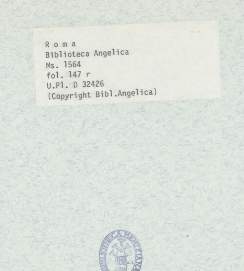 Rückseite von bh399866_recto