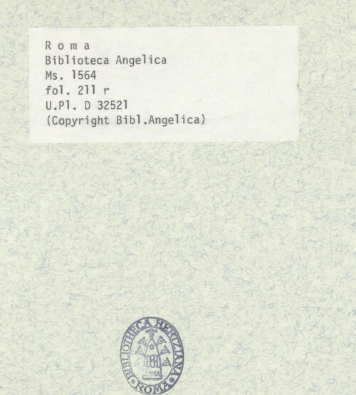 Rückseite von bh399879_recto