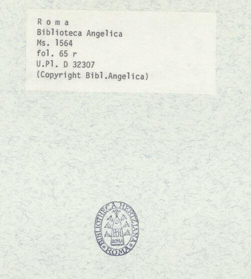 Rückseite von bh400100_recto