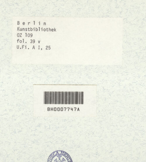 Rückseite von bh400306_recto