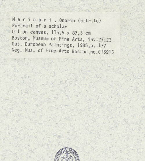 Rückseite von bh402843_recto